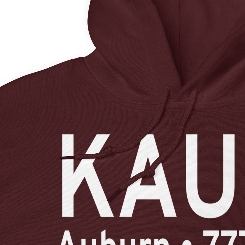Auburn University Regional Airport (KAUO) ICAO Hoodie Sweatshirt 