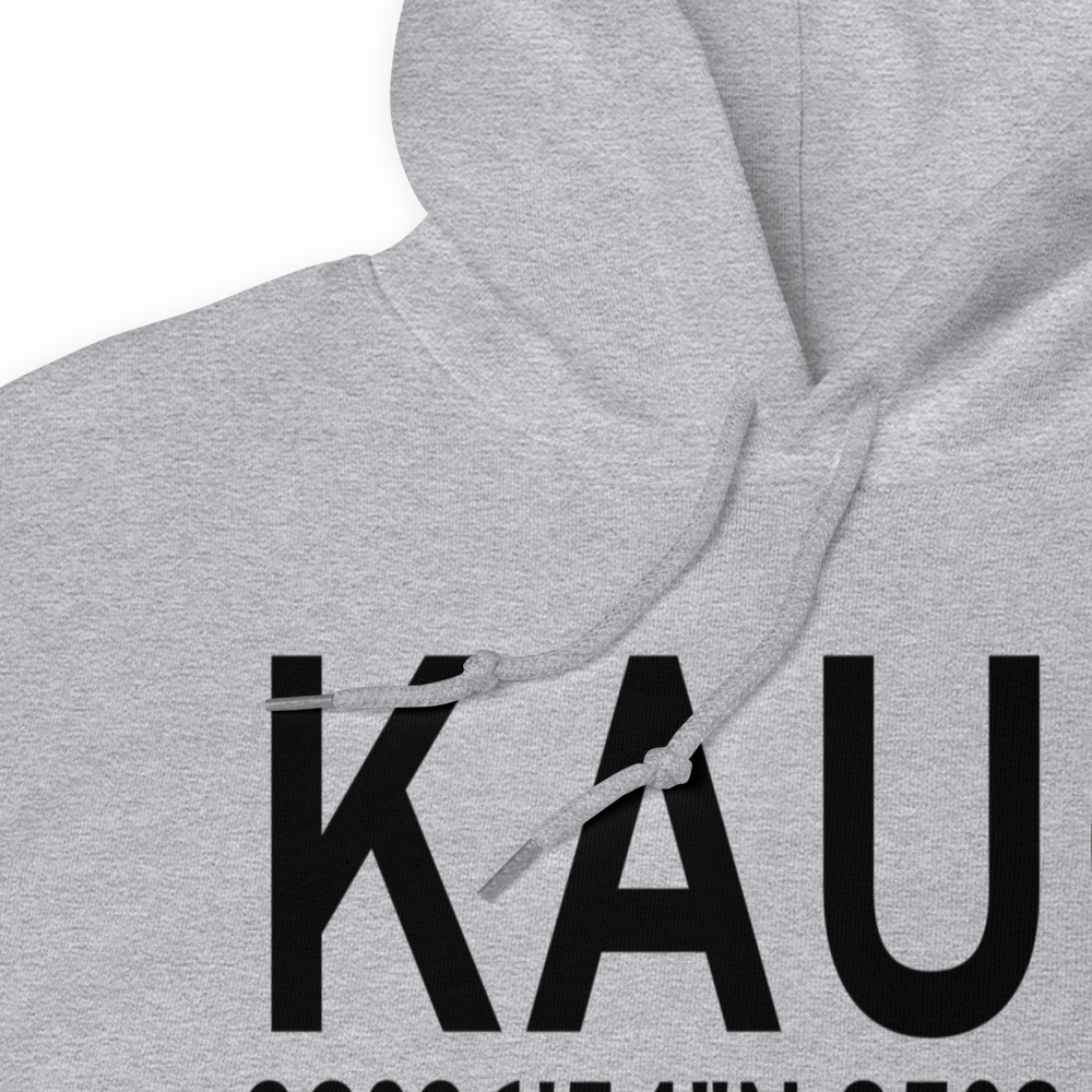 Auburn University Regional Airport (KAUO) ICAO Hoodie Sweatshirt 