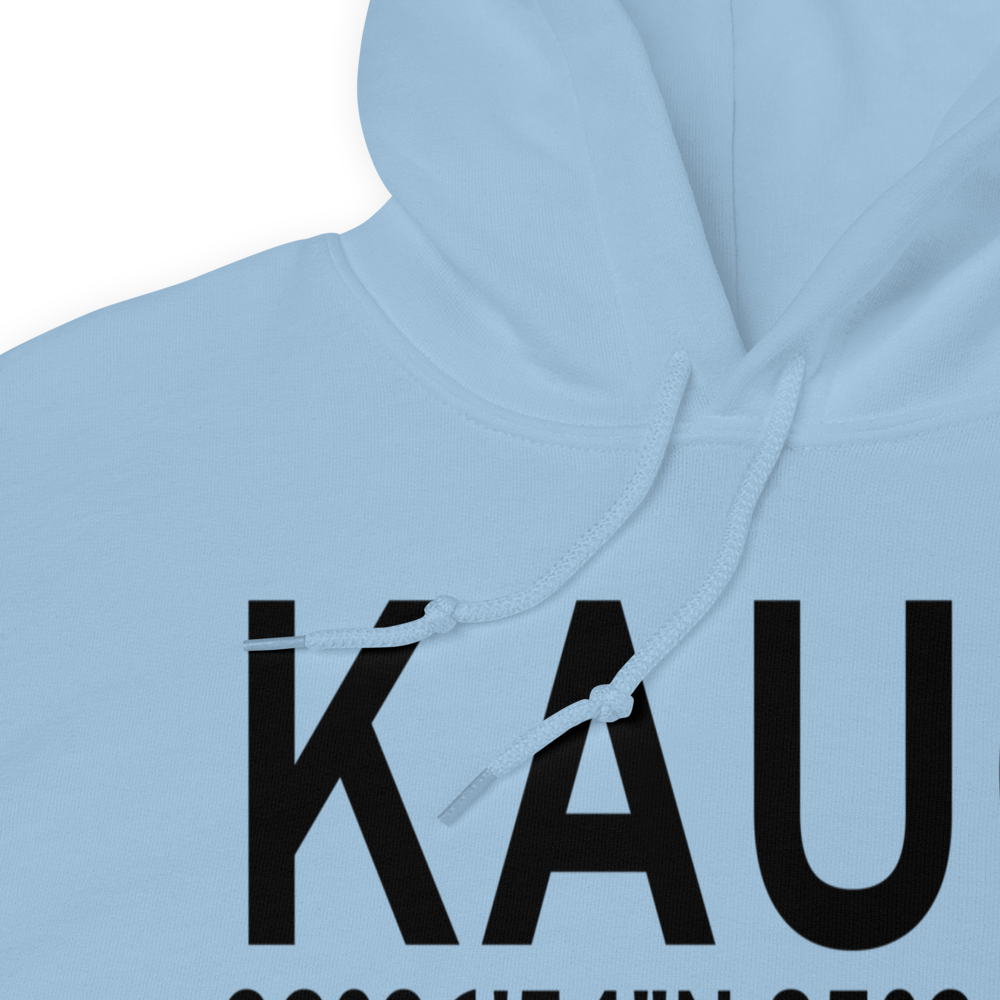 Auburn University Regional Airport (KAUO) ICAO Hoodie Sweatshirt 