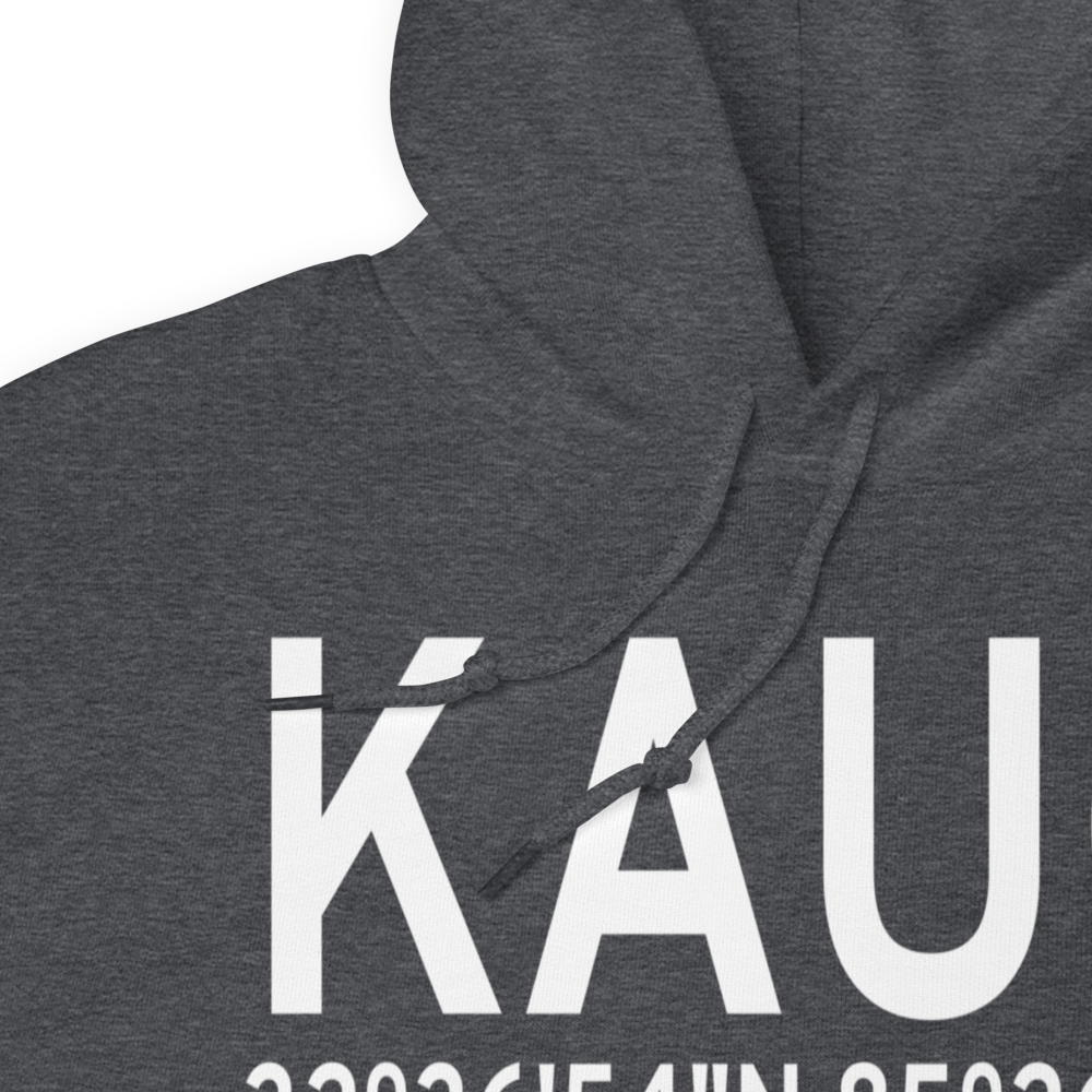 Auburn University Regional Airport (KAUO) ICAO Hoodie Sweatshirt 