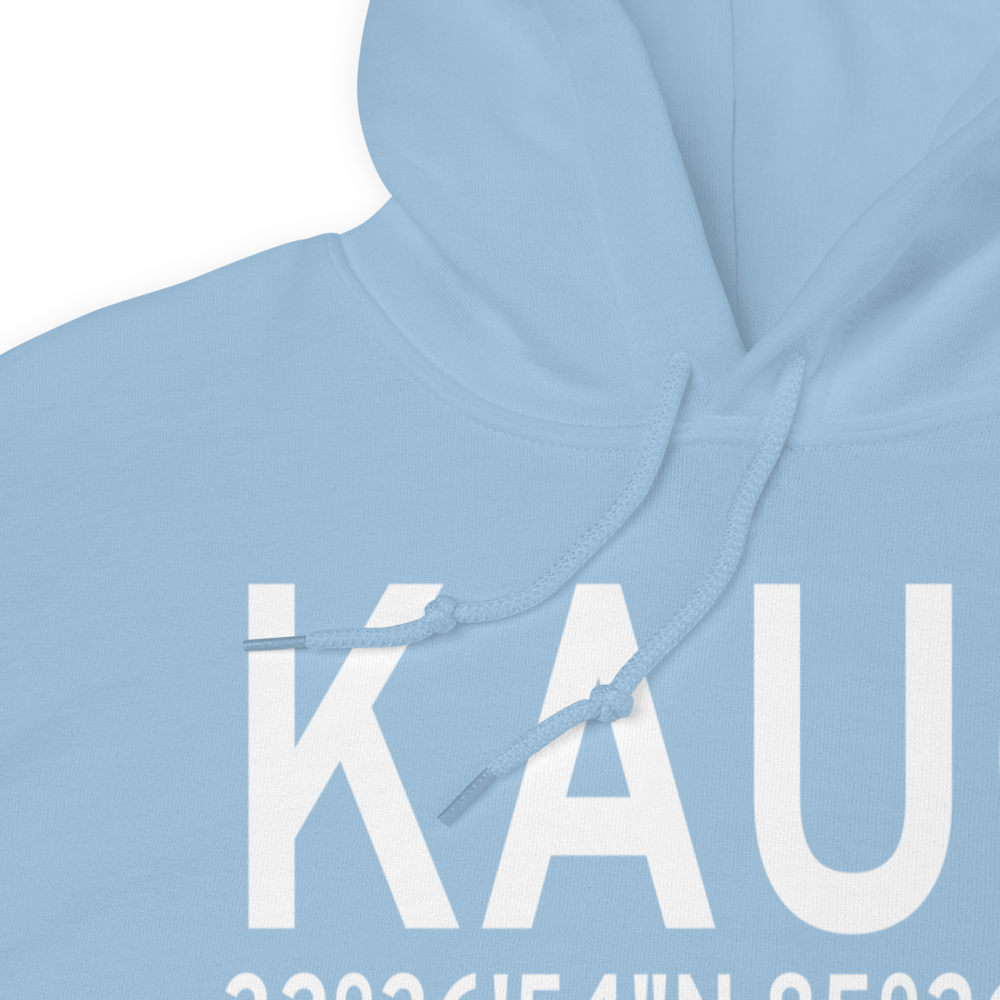 Auburn University Regional Airport (KAUO) ICAO Hoodie Sweatshirt 
