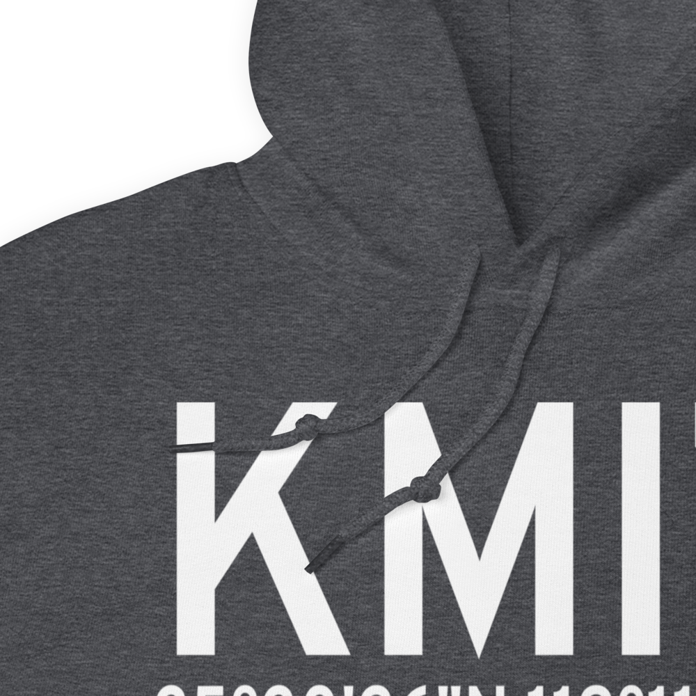 Shafter Airport - Minter Field (KMIT) ICAO Hoodie Sweatshirt 