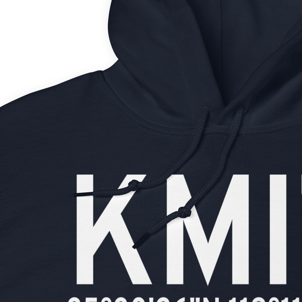 Shafter Airport - Minter Field (KMIT) ICAO Hoodie Sweatshirt 