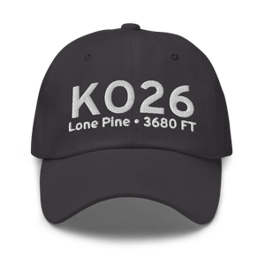 Lone Pine\Death Valley Airport (KO26) ICAO Hat