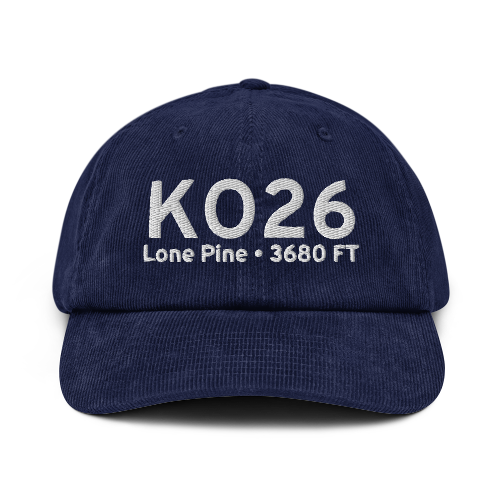Lone Pine\Death Valley Airport (KO26) ICAO Hat 