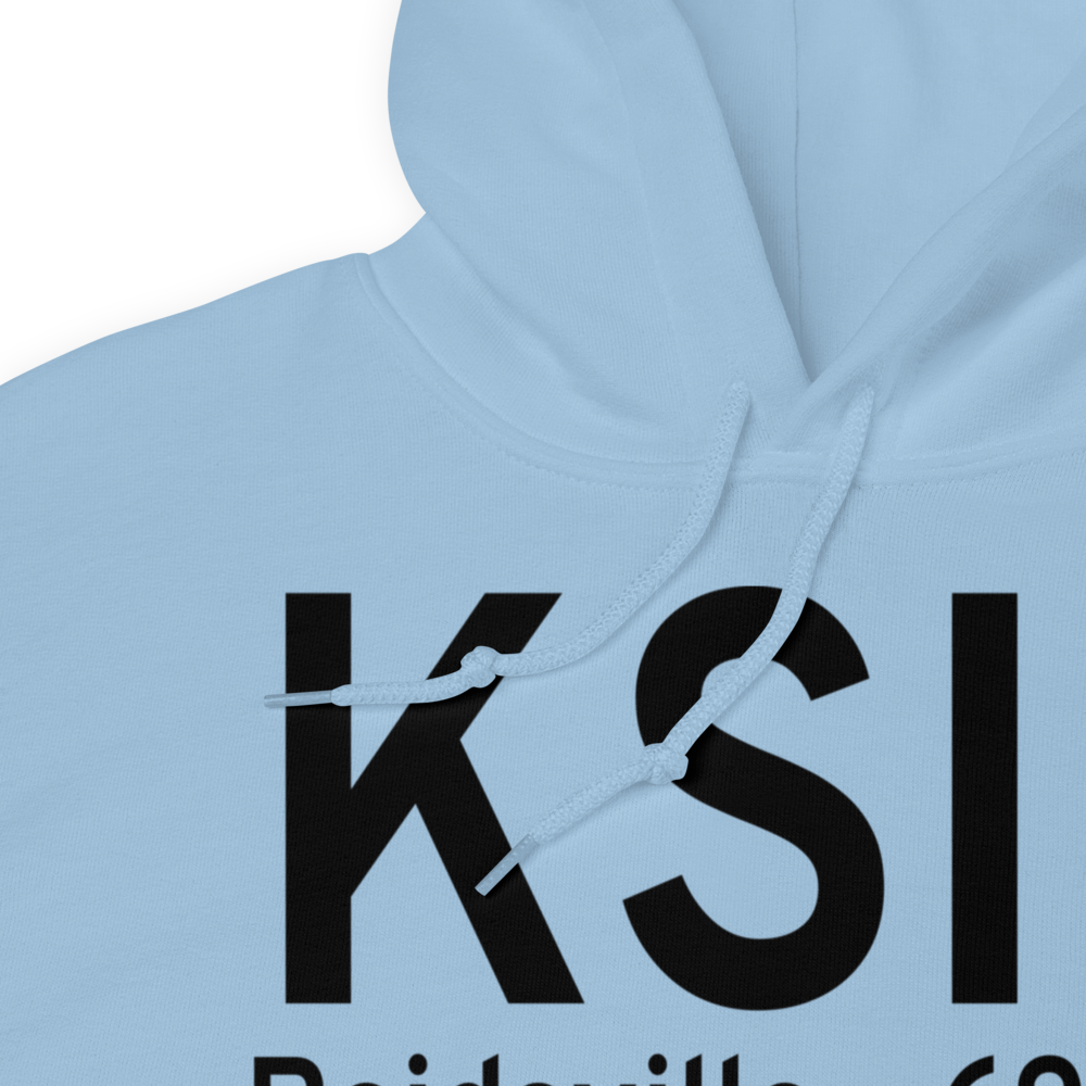 Rockingham County NC Shiloh Airport (KSIF) ICAO Hoodie Sweatshirt 