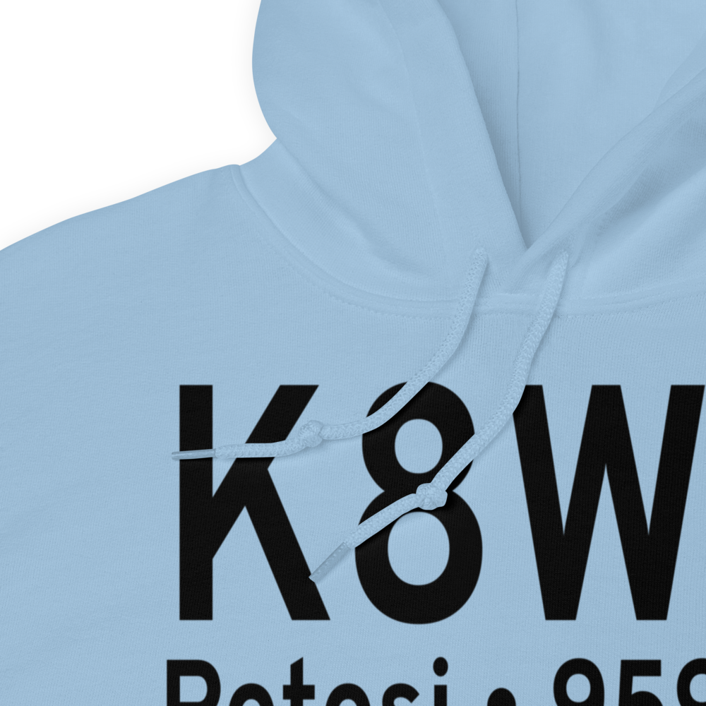 Washington County Airport (K8WC) ICAO Hoodie Sweatshirt 