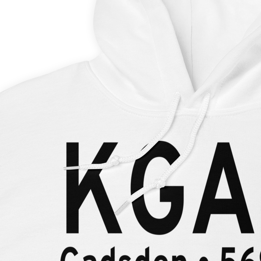 Northeast Alabama Regional Airport (KGAD) ICAO Hoodie Sweatshirt 