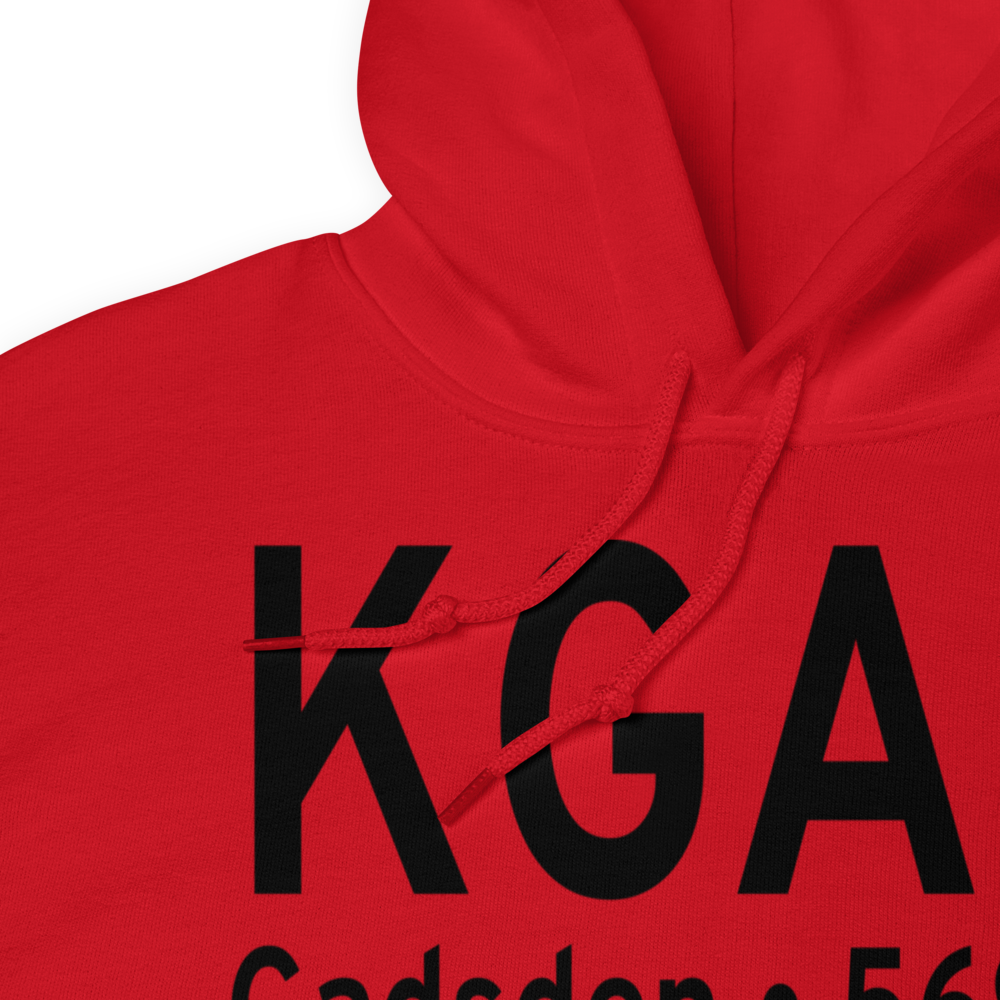 Northeast Alabama Regional Airport (KGAD) ICAO Hoodie Sweatshirt 