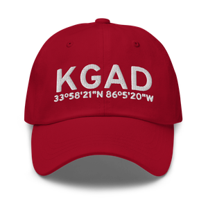 Northeast Alabama Regional Airport (KGAD) ICAO Hat