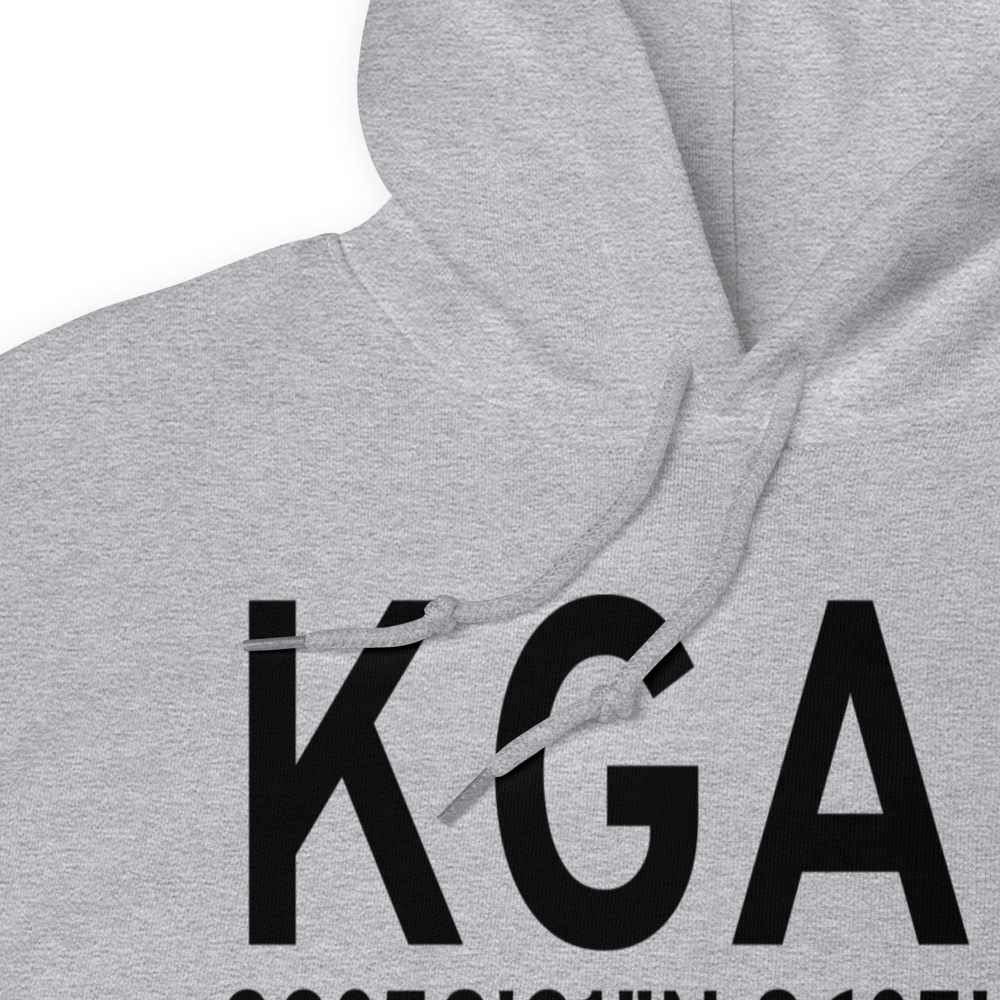 Northeast Alabama Regional Airport (KGAD) ICAO Hoodie Sweatshirt 