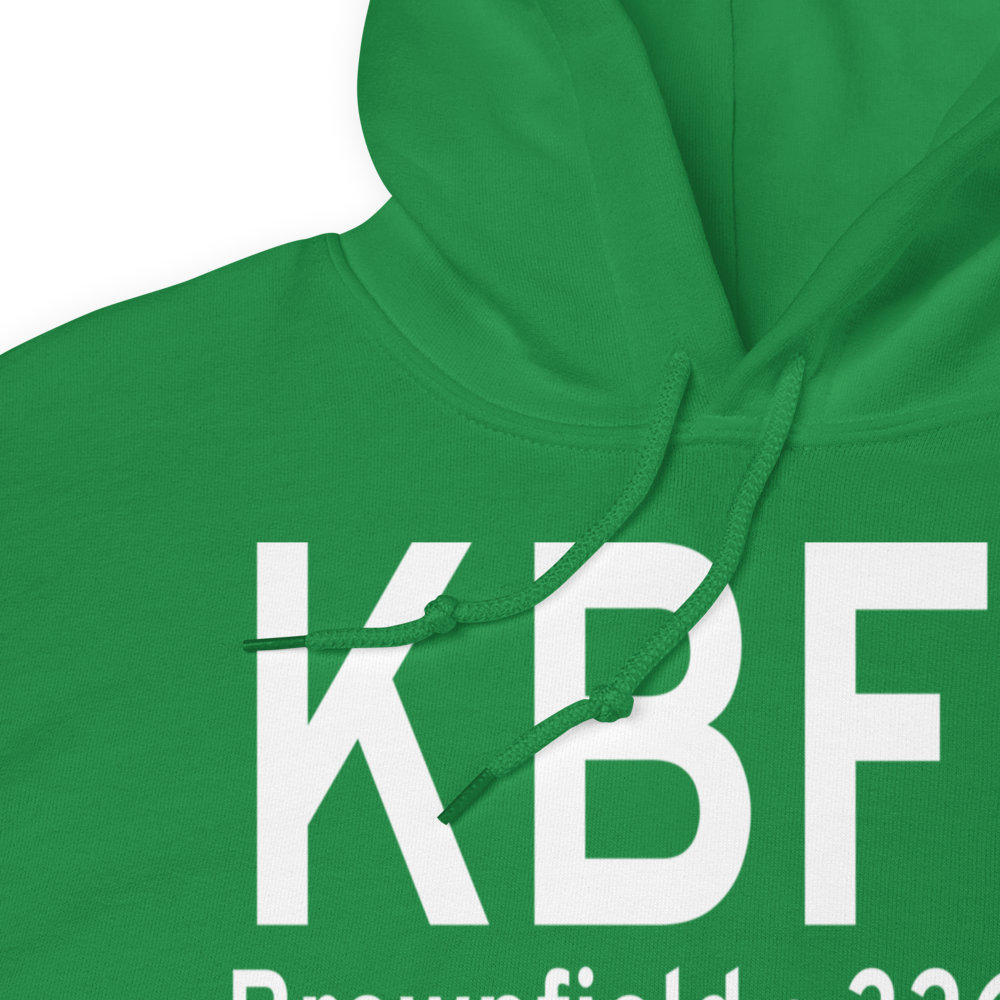 Terry County Airport (KBFE) ICAO Hoodie Sweatshirt 