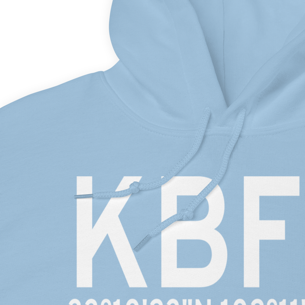 Terry County Airport (KBFE) ICAO Hoodie Sweatshirt 