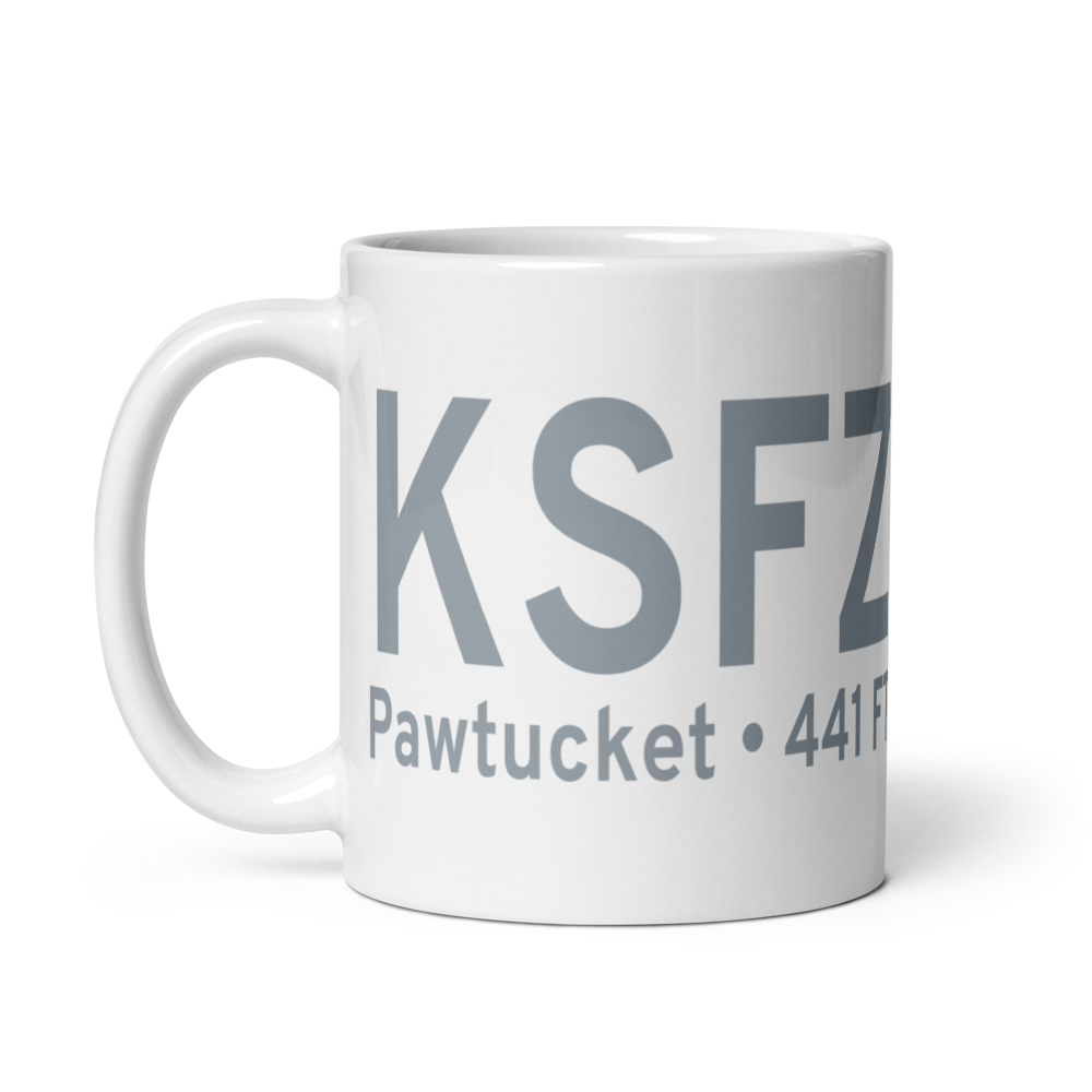 North Central State Airport (KSFZ) ICAO Mug 