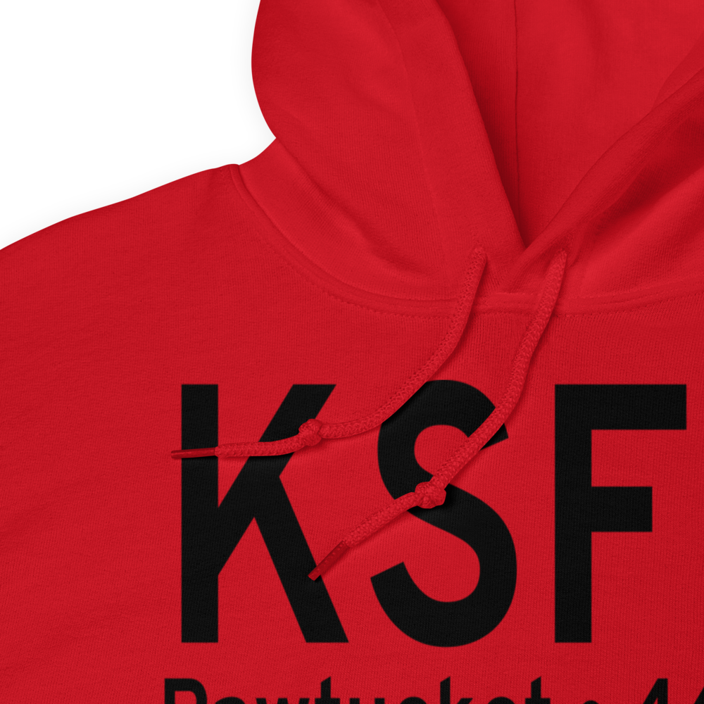 North Central State Airport (KSFZ) ICAO Hoodie Sweatshirt 
