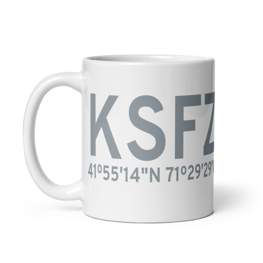 North Central State Airport (KSFZ) ICAO Mug 