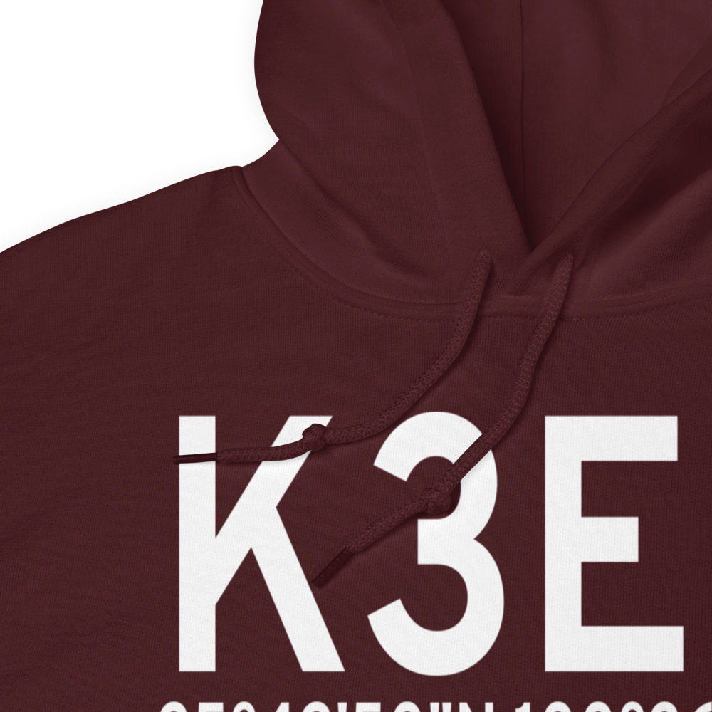 Miami Roberts County Airport (K3E0) ICAO Hoodie Sweatshirt 