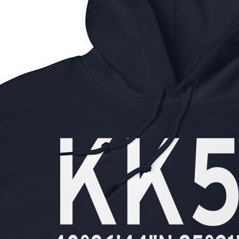 Gould Peterson Municipal Airport (KK57) ICAO Hoodie Sweatshirt 