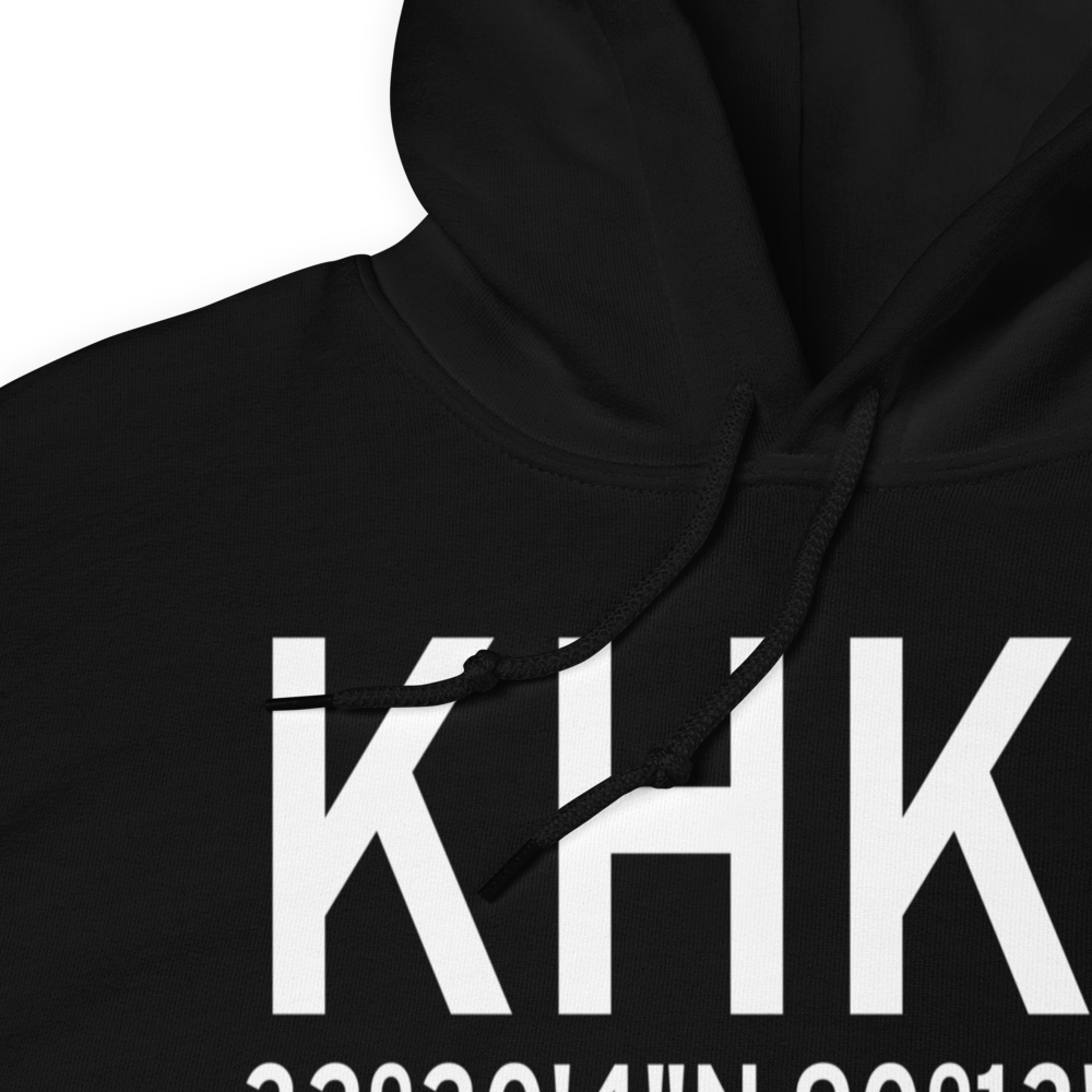 Hawkins Field (KHKS) ICAO Hoodie Sweatshirt 
