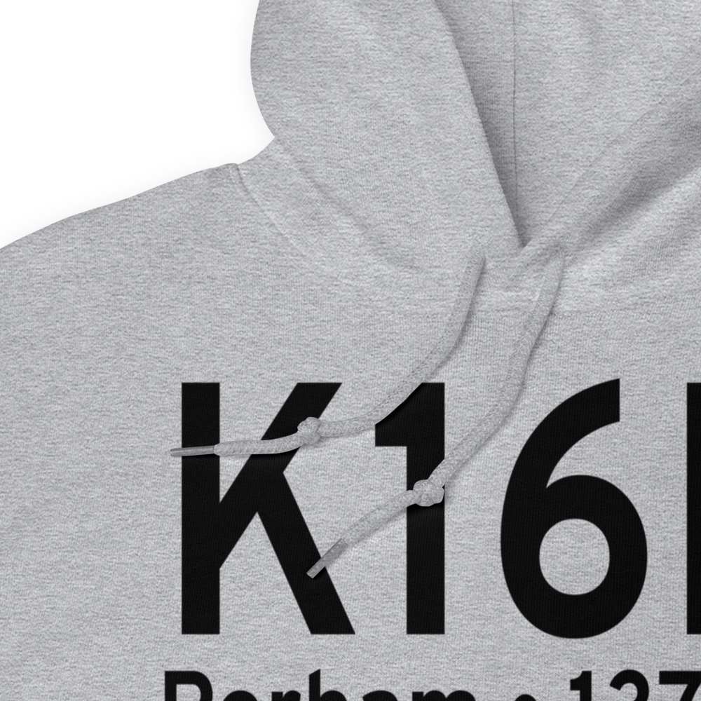 Perham Municipal Airport (K16D) ICAO Hoodie Sweatshirt 