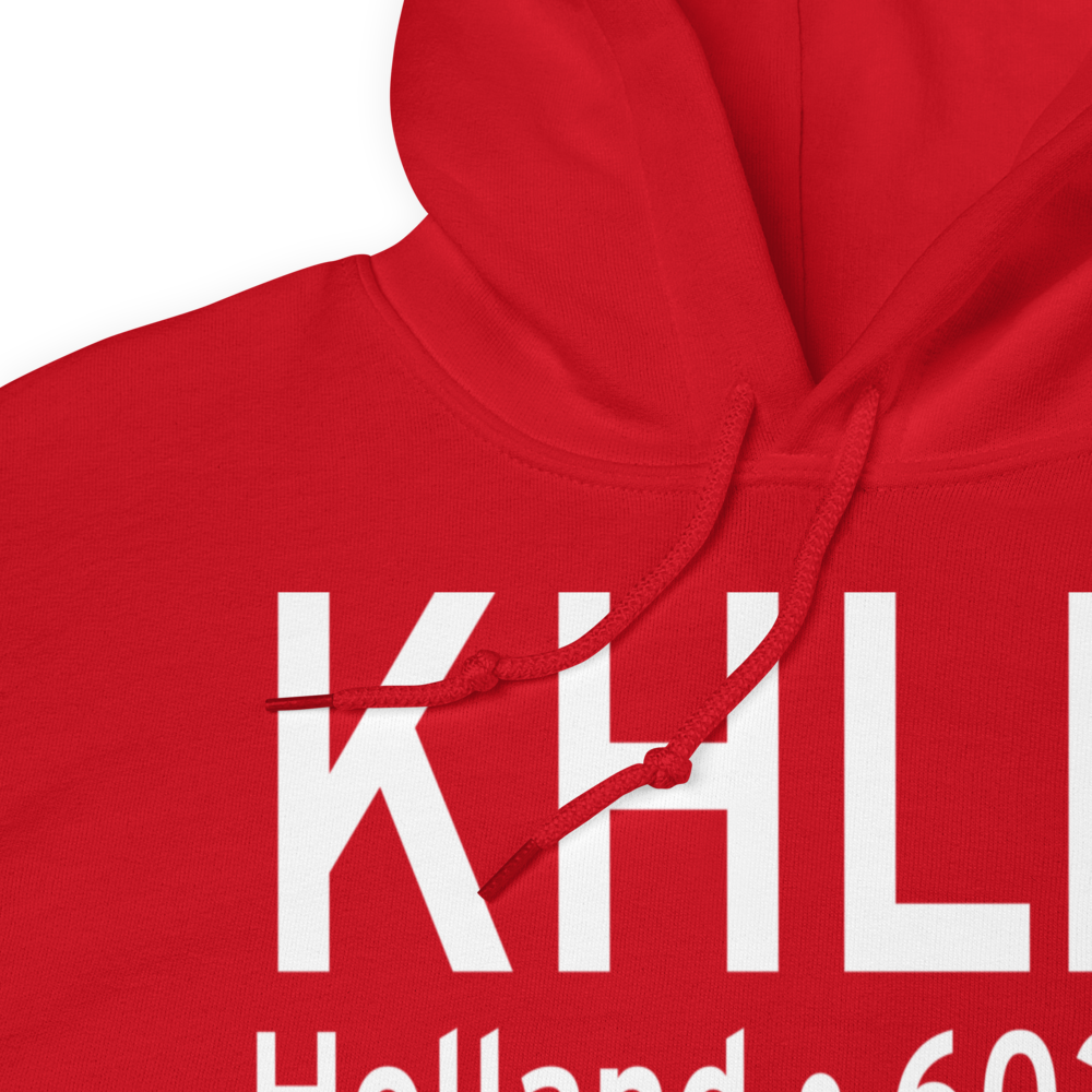 Park Township Airport (KHLM) ICAO Hoodie Sweatshirt 