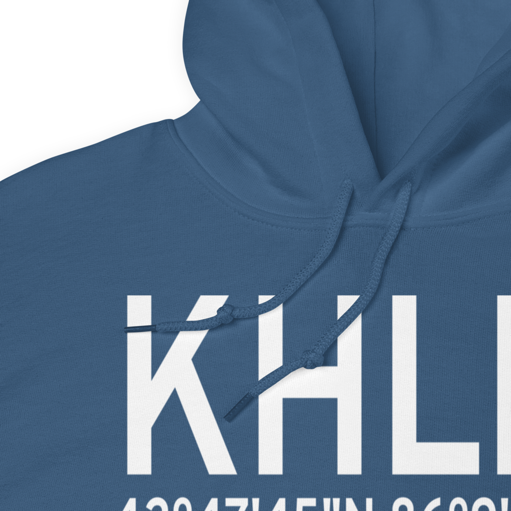 Park Township Airport (KHLM) ICAO Hoodie Sweatshirt 