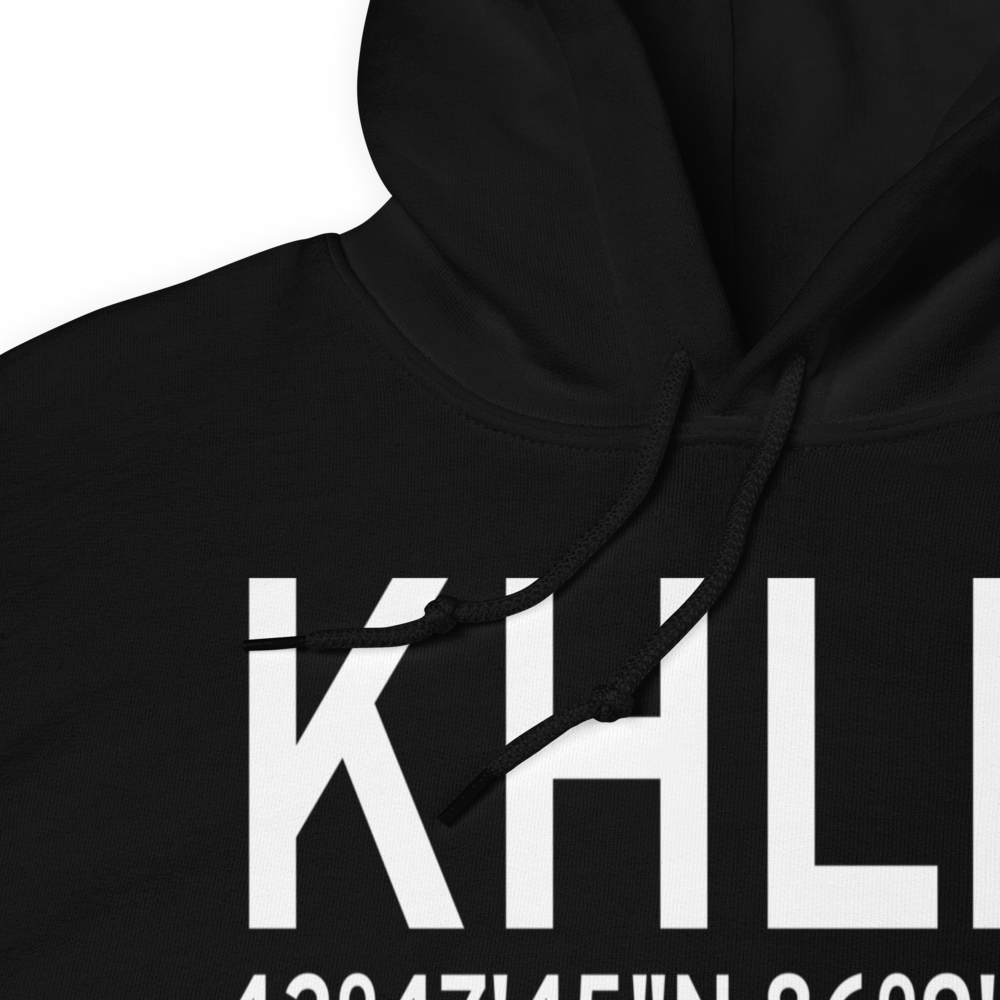 Park Township Airport (KHLM) ICAO Hoodie Sweatshirt 