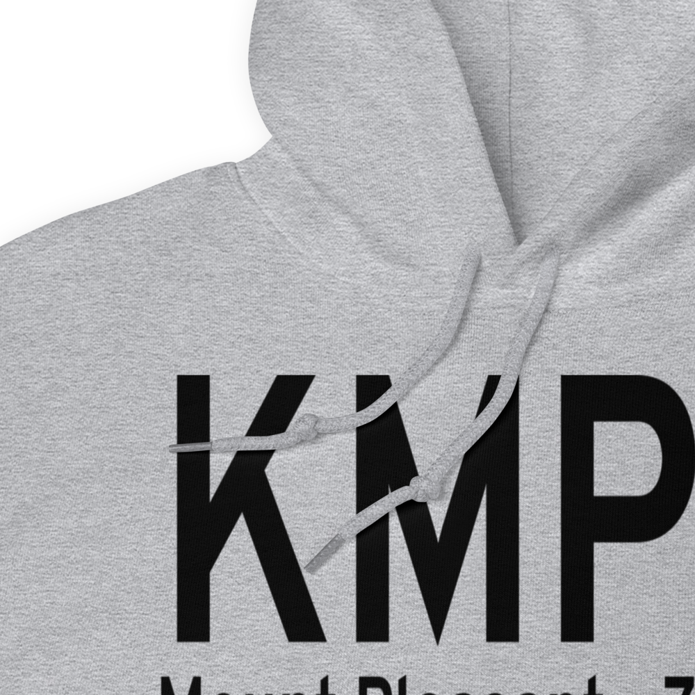 Mount Pleasant Municipal Airport (KMPZ) ICAO Hoodie Sweatshirt 