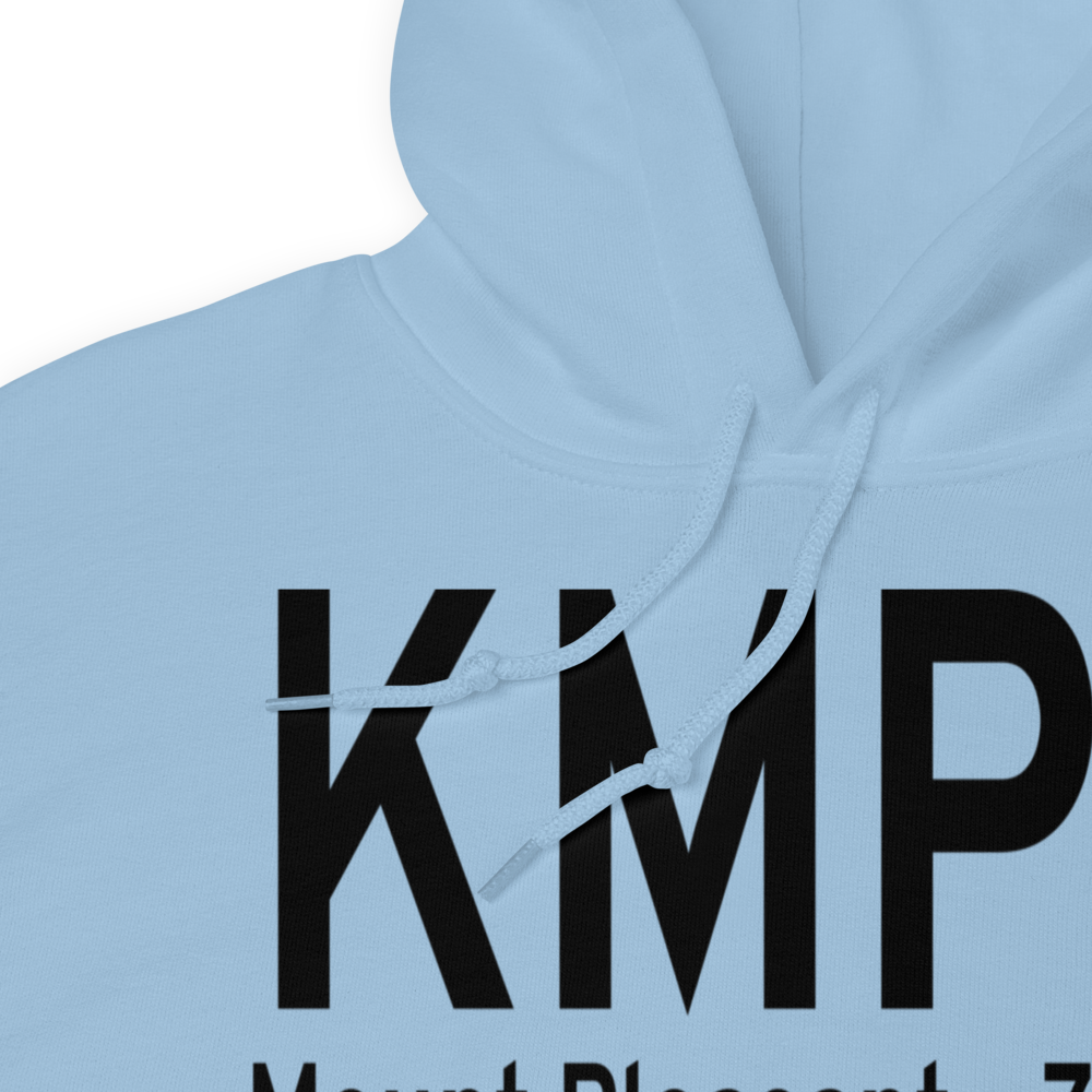 Mount Pleasant Municipal Airport (KMPZ) ICAO Hoodie Sweatshirt 