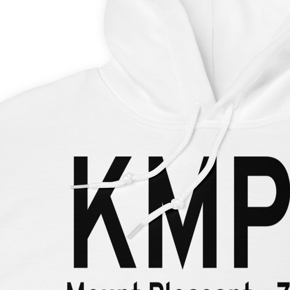 Mount Pleasant Municipal Airport (KMPZ) ICAO Hoodie Sweatshirt 