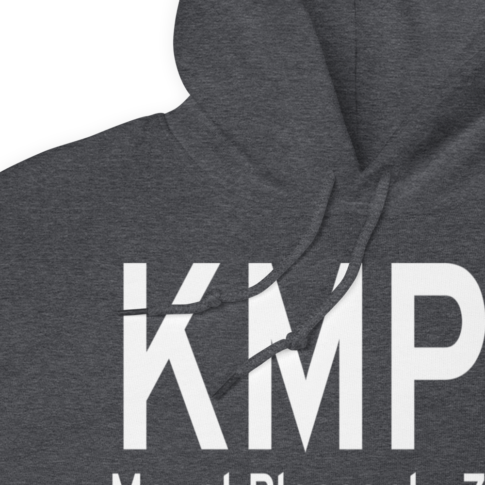 Mount Pleasant Municipal Airport (KMPZ) ICAO Hoodie Sweatshirt 