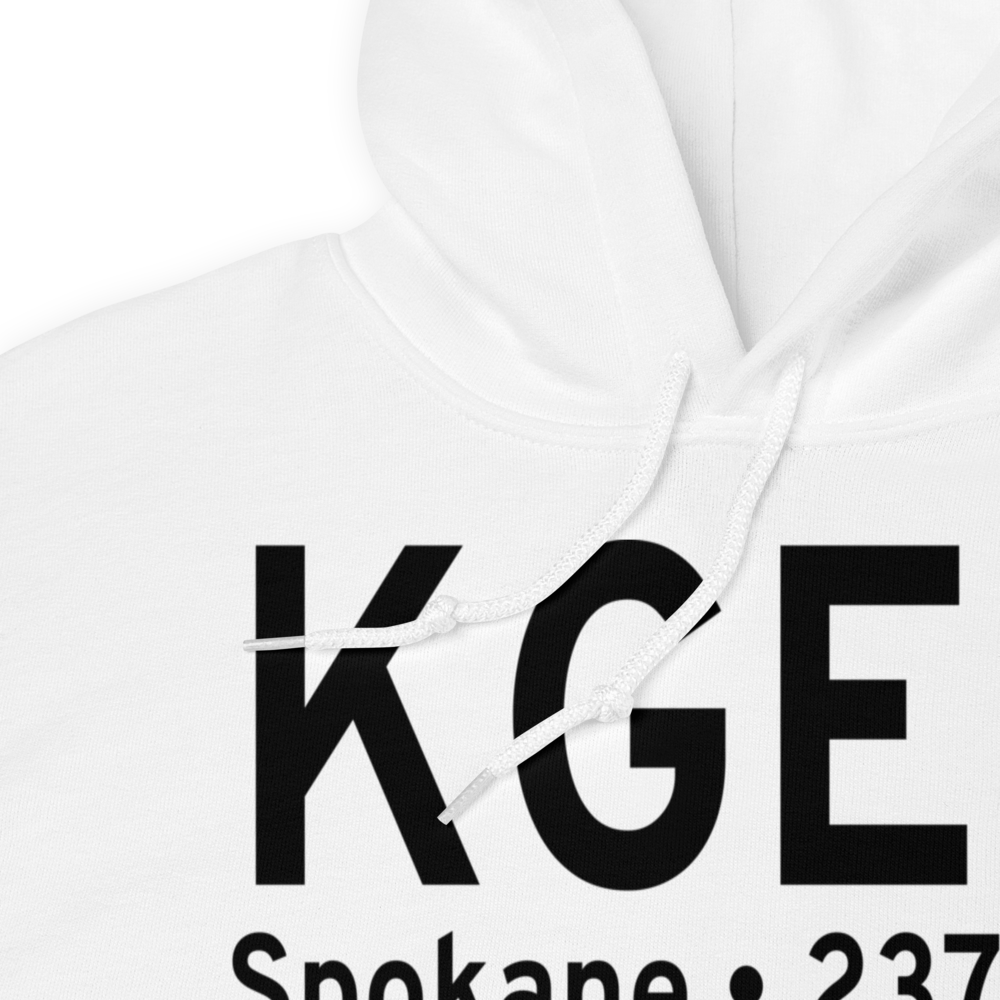 Spokane International Airport (KGEG) ICAO Hoodie Sweatshirt 