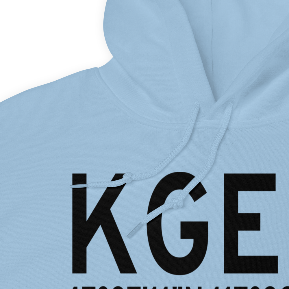 Spokane International Airport (KGEG) ICAO Hoodie Sweatshirt 