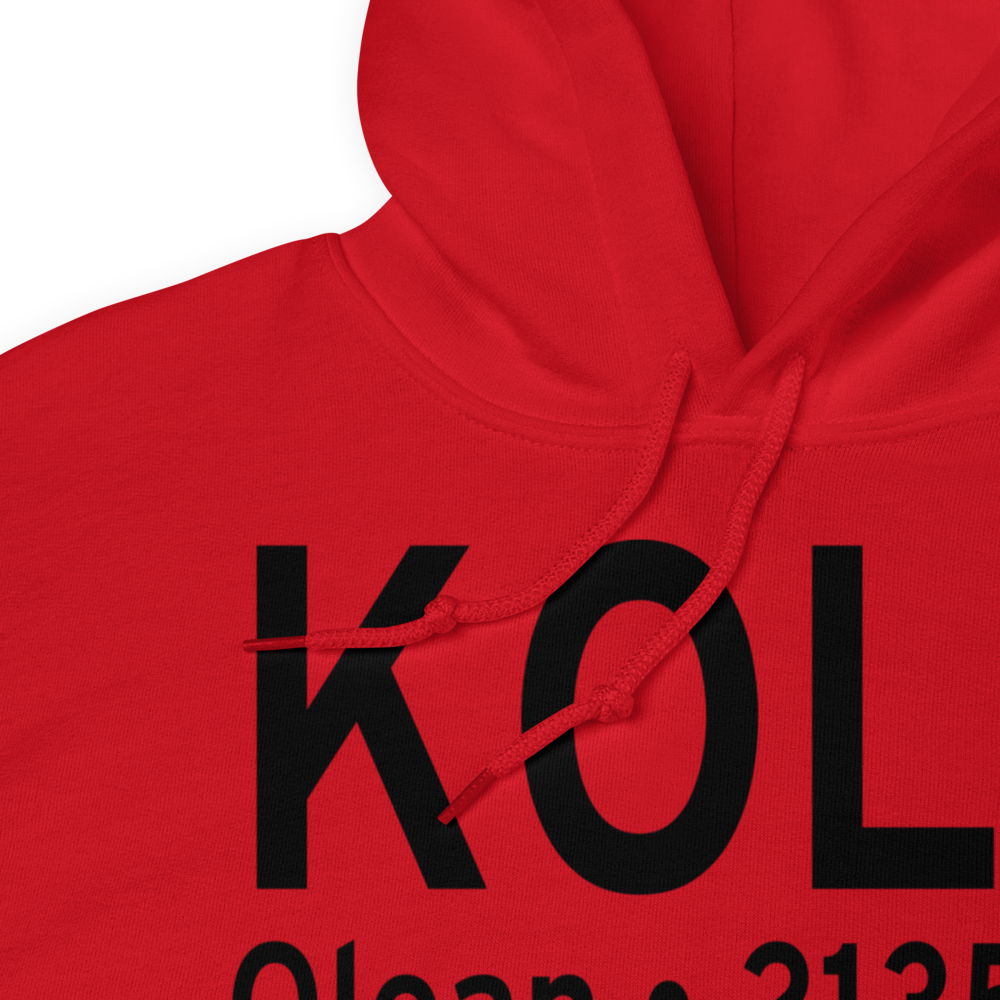 Cattaraugus County-Olean Airport (KOLE) ICAO Hoodie Sweatshirt 