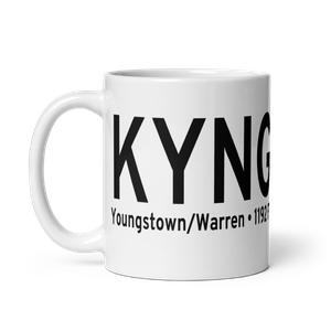 Youngstown Warren Regional Airport (KYNG) ICAO Mug
