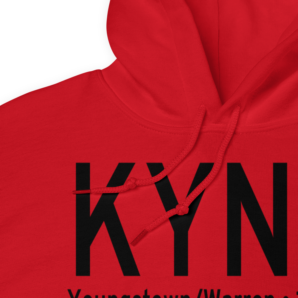 Youngstown Warren Regional Airport (KYNG) ICAO Hoodie Sweatshirt 