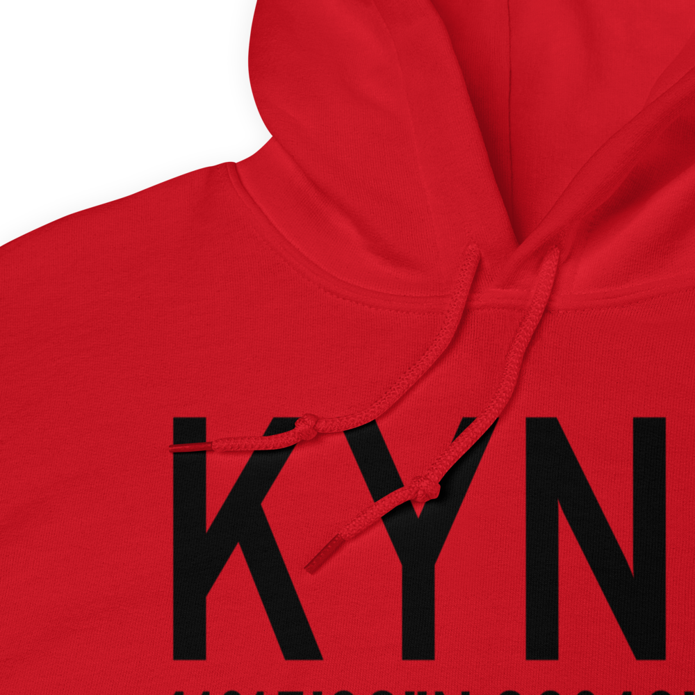 Youngstown Warren Regional Airport (KYNG) ICAO Hoodie Sweatshirt 