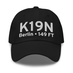 Camden County Airport (K19N) ICAO Hat