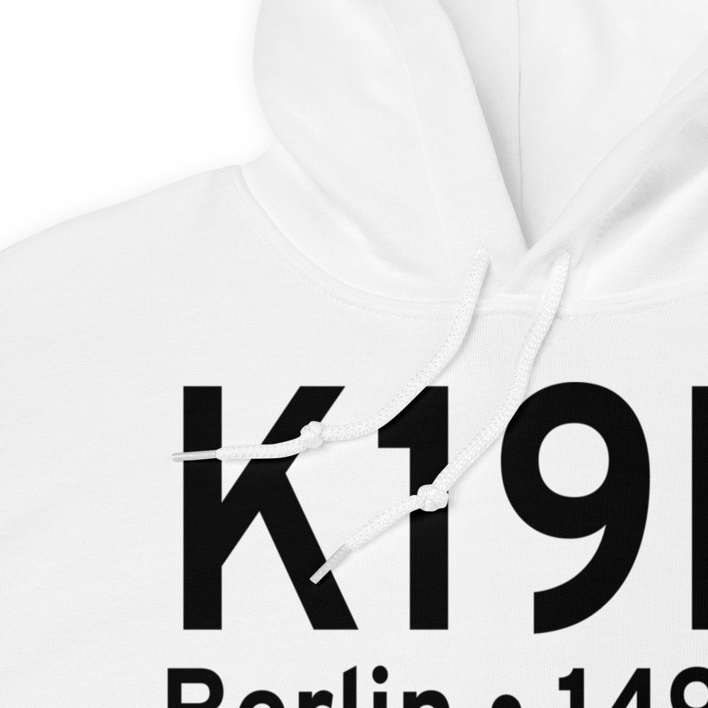Camden County Airport (K19N) ICAO Hoodie Sweatshirt 