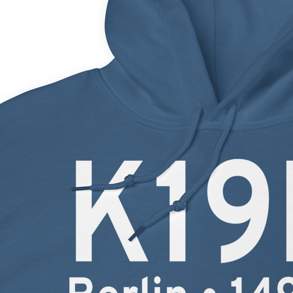 Camden County Airport (K19N) ICAO Hoodie Sweatshirt 