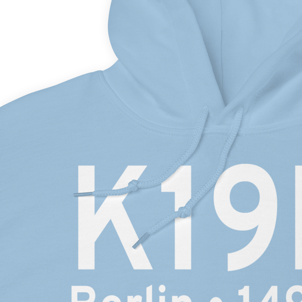 Camden County Airport (K19N) ICAO Hoodie Sweatshirt 