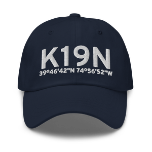 Camden County Airport (K19N) ICAO Hat