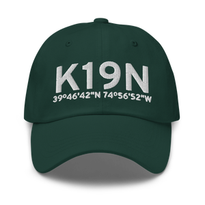 Camden County Airport (K19N) ICAO Hat