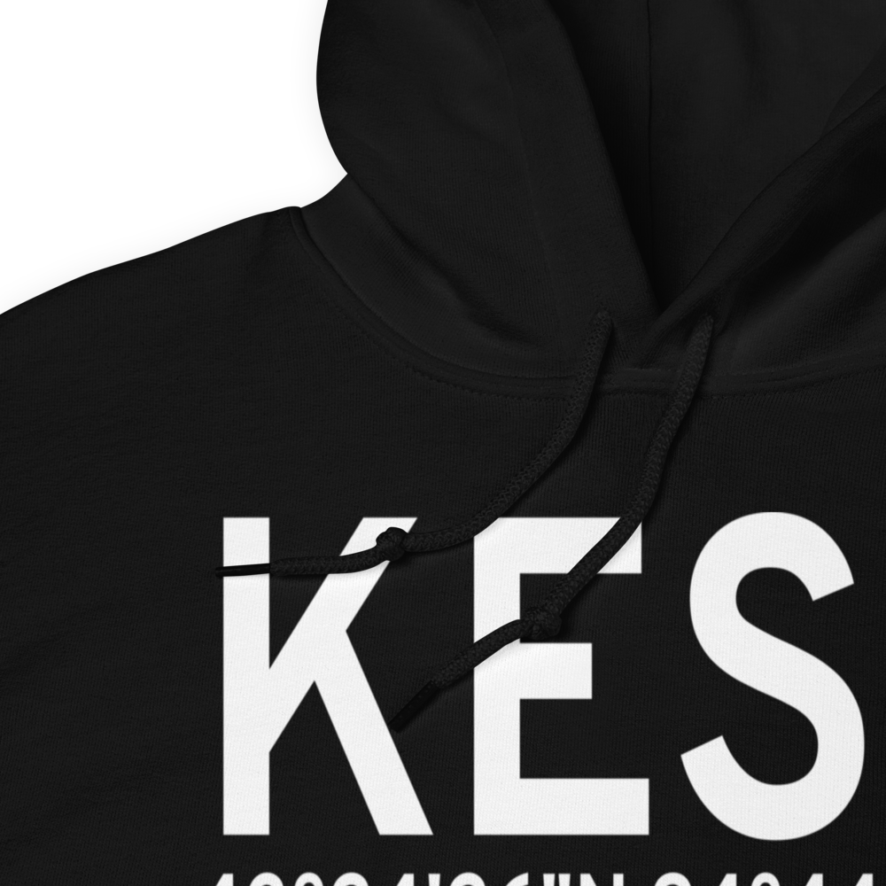 Estherville Municipal Airport (KEST) ICAO Hoodie Sweatshirt 