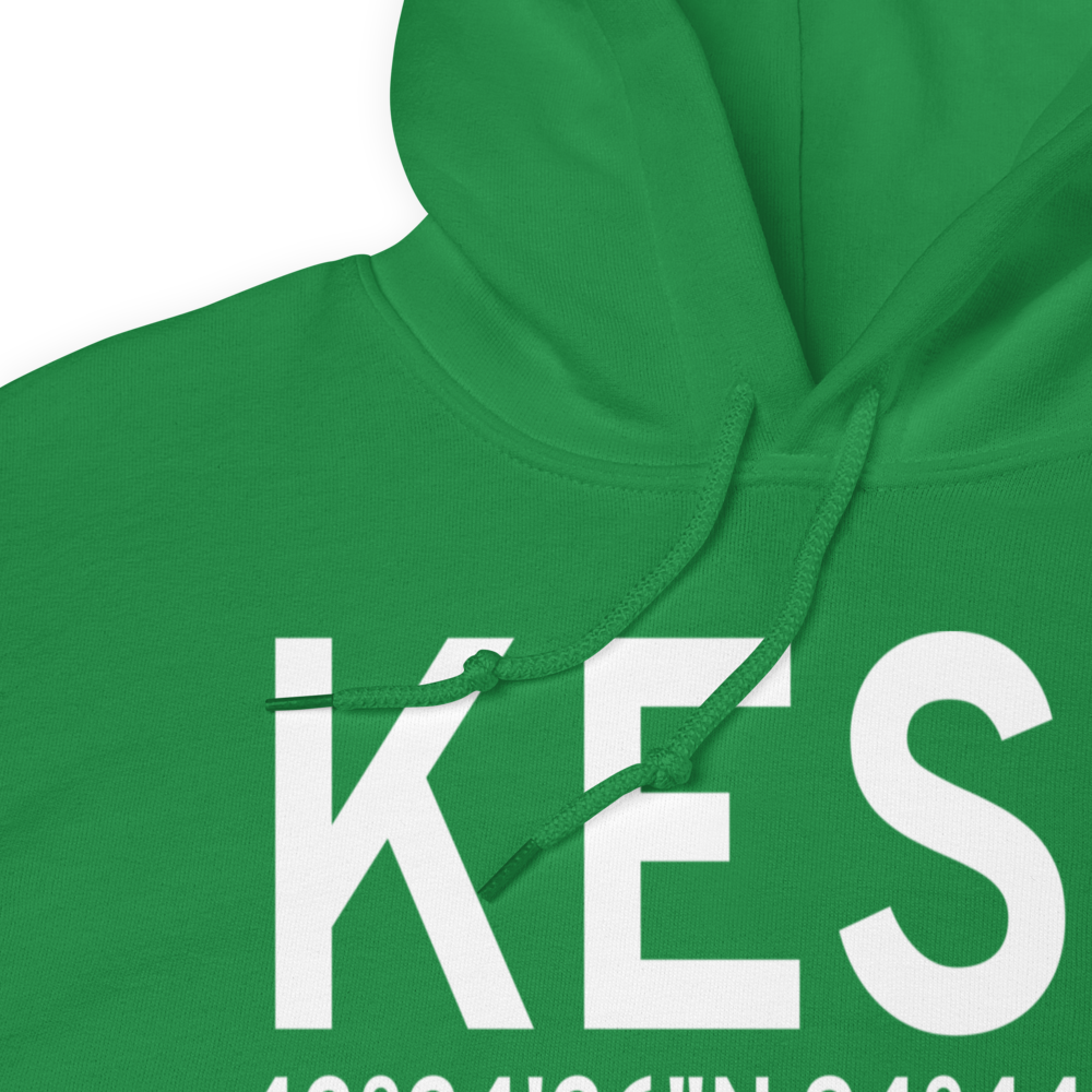 Estherville Municipal Airport (KEST) ICAO Hoodie Sweatshirt 