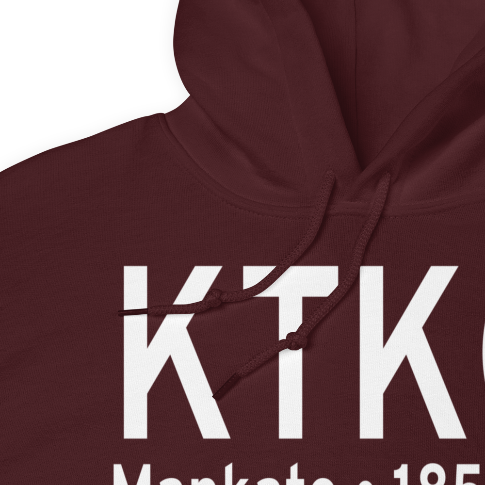 Mankato Airport (KTKO) ICAO Hoodie Sweatshirt 