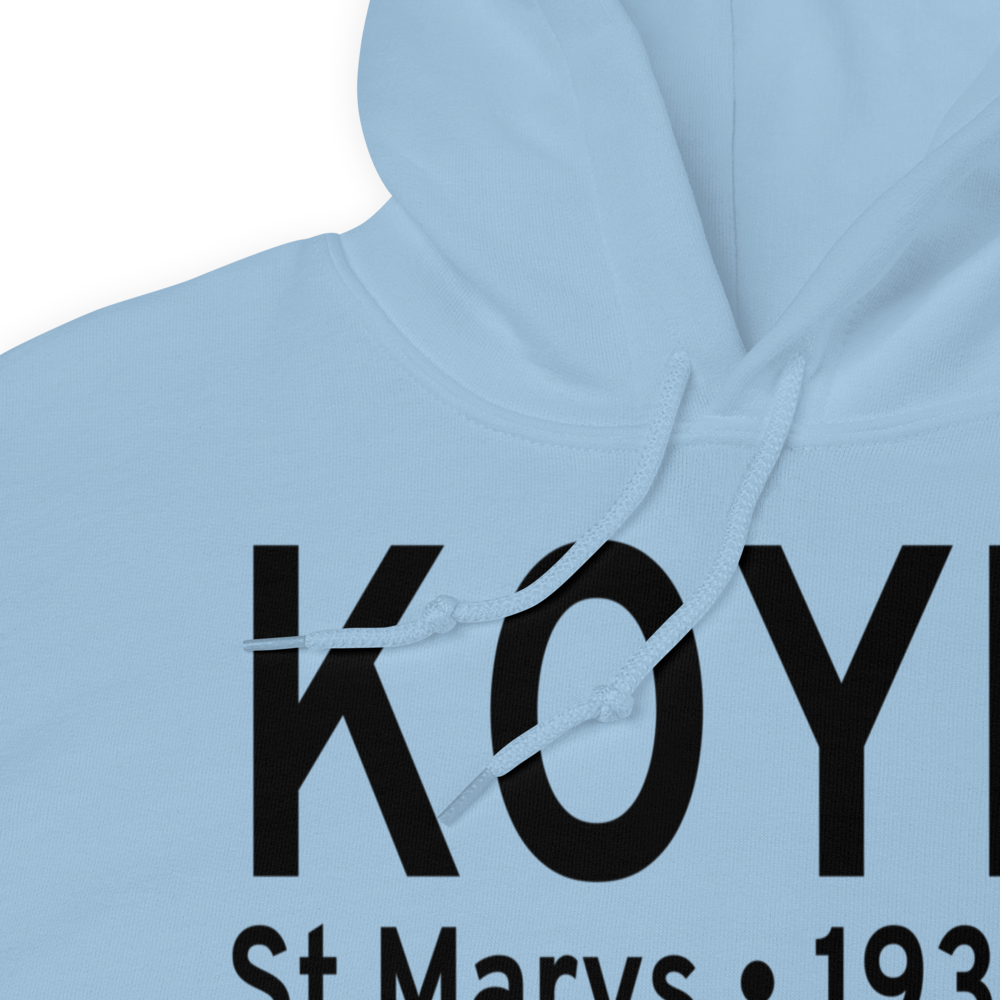 St Marys Municipal Airport (KOYM) ICAO Hoodie Sweatshirt 