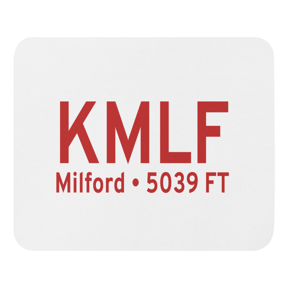 Milford Municipal-Ben and Judy Briscoe Field (KMLF) ICAO  Mouse Pad 