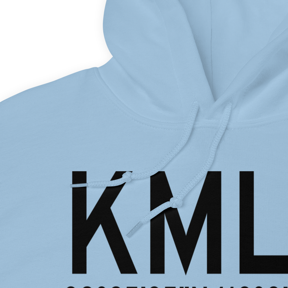 Milford Municipal-Ben and Judy Briscoe Field (KMLF) ICAO Hoodie Sweatshirt 