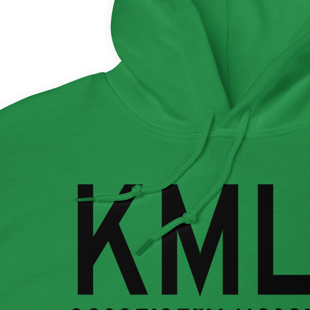Milford Municipal-Ben and Judy Briscoe Field (KMLF) ICAO Hoodie Sweatshirt 